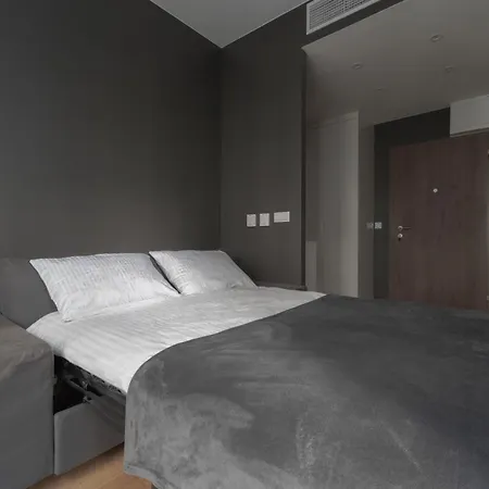 Wola Tower Residence - 2-Room Apartment And Free Parking Warschau Exterior foto